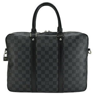 Louis Vuitton Damier Graphite Black Porte Document Voyage PDV Business Briefcase